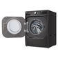 LG 5.2 Cu. Ft. Front Load Washer with Steam and TurboWash in Black Steel, , large
