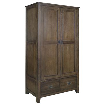 Crafters & Weavers 2-Door Armoire in Walnut, , large