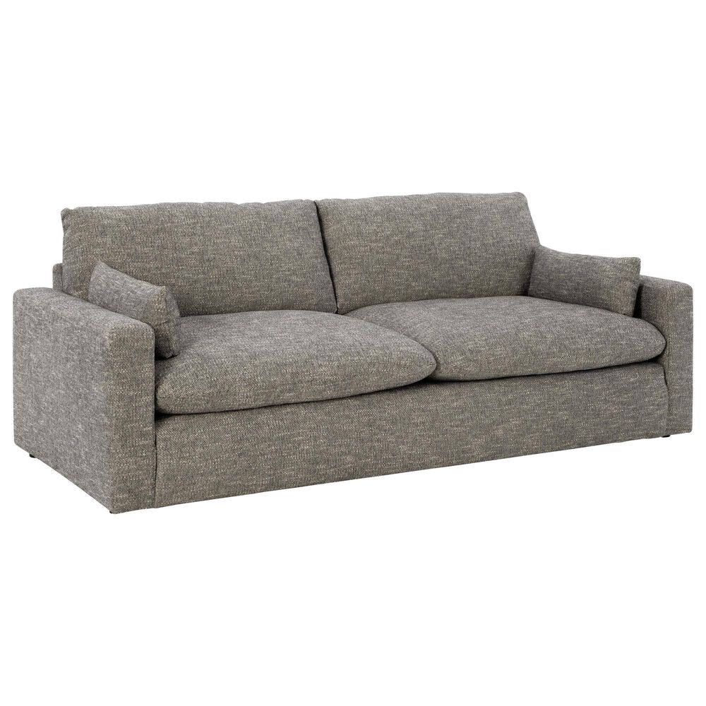 Ashley Dramatic Stationary Sofa in Granite, , large