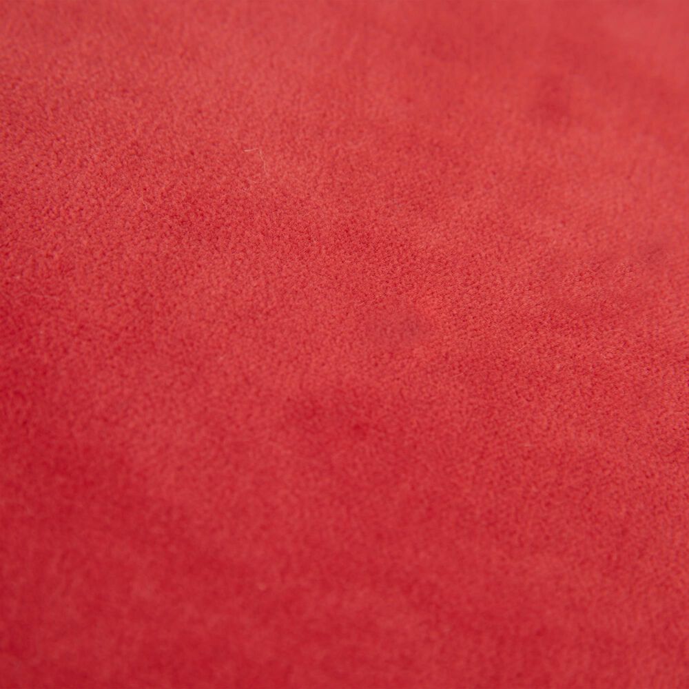 Rizzy Home Connie Post Solid 20&quot; Poly Filled Pillow in Coral with Narrow Welt, , large