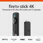 Amazon Fire TV Stick 4K (newest model) with AI-powered Fire TV Search, Wi-Fi 6, stream over 1.5 million movies and shows, free & live TV, , large