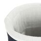 Safavieh Wellington Storage Hamper with Liner in Navy, , large