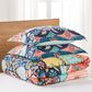 Levtex Jules 2-Piece Twin Duvet Cover Set in Teal, Orange, Yellow, Green, Blue, Red and Navy, , large