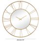 Maple and Jade 30" Wall Clock in Gold, , large