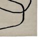 Momeni Simba Contemporary 2" x 3" Ivory Area Rug, , large
