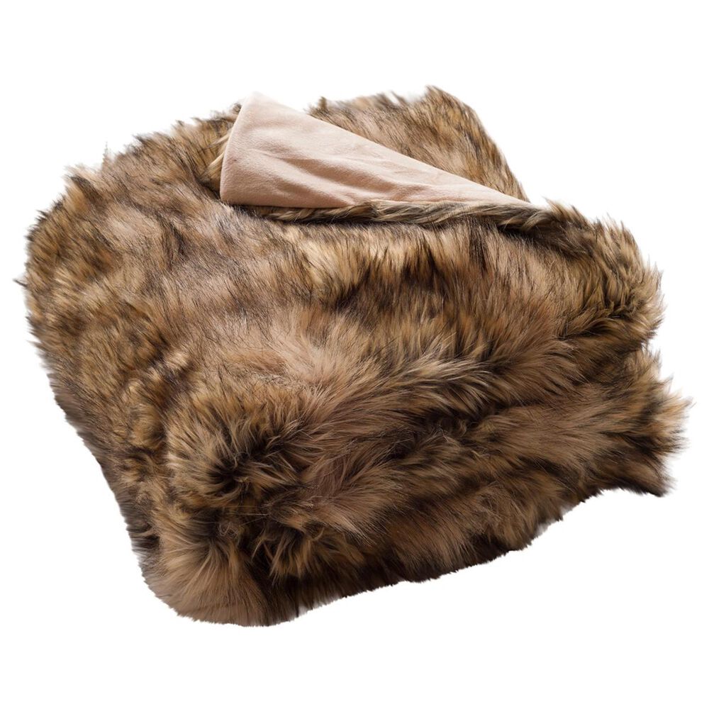 Safavieh Golden Noir Queen Throw in Brown/Champagne, , large
