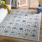 Safavieh Evoke EVK210C-3 3" x 5" Ivory/Blue Area Rug, , large