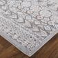 Feizy Francisco 5" x 8" Ivory and Charcoal Area Rug, , large