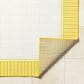 Surya Alfresco 2"5" x 11"10" Pearl, Saffron, Beige and Tan Indoor/Outdoor Runner, , large