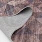 Central Oriental Rugease Marlow 5" x 7" Brown and Dark Gray Area Rug, , large