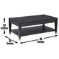 Steve Silver Furniture Yves Lift-Top Cocktail Table in Rubbed Charcoal and Brushed Brass, , large