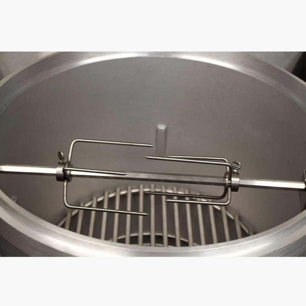 Blaze 20&quot; Kamado Rotisserie Kit in Stainless Steel, , large