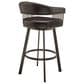Blue River Bronson 30" Swivel Barstool in Chocolate/Java, , large