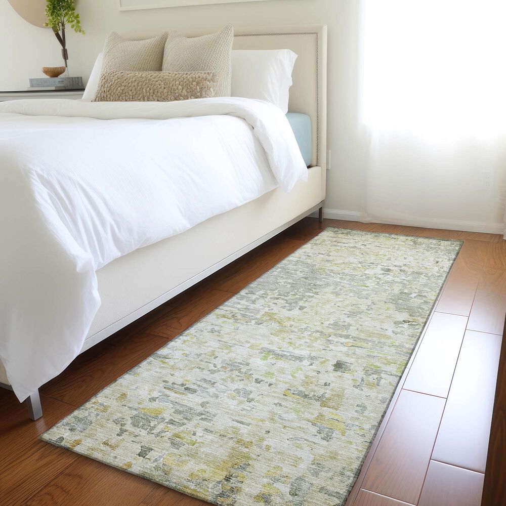 Dalyn Rug Company Kochi KC6 Sage 2&#39;3&quot; x 7&#39;6&quot; Runner, , large