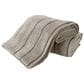 Timberlake Lavish Home Zero Twist 2-Piece Towel Set in Taupe and Black, , large
