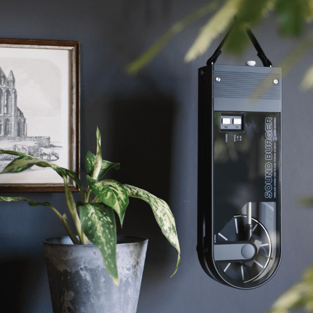 Audio-Technica Sound Burger Portable Bluetooth Turntable in Black, , large