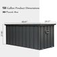 HOMLUX 150-Gallon Outdoor Waterproof Storage Deck Box in Dark Gray, , large