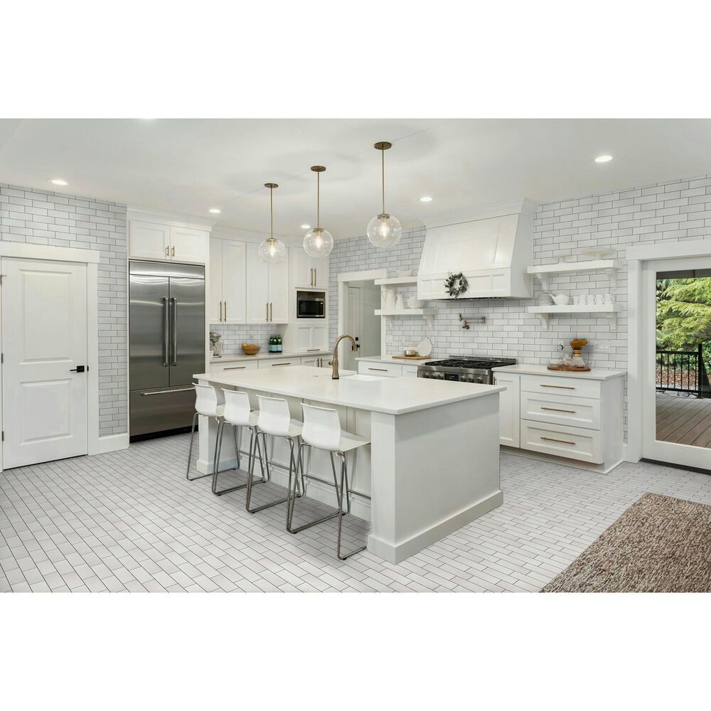 Emser Passion Blanco 3&quot; x 8&quot; Glossy Porcelain Tile, , large