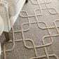 Feizy Kimball Gray, Taupe and Tan 8" x 10" Area Rug, , large