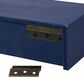 Maple and Jade 32" x 3" Wall Shelf in Ocean Blue and White (Set of 3), , large
