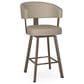Amisco Grissom 27" Swivel Barstool in Sugar Bronze, , large