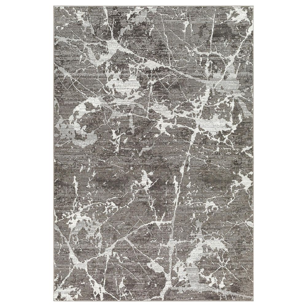 Surya Alder 5" x 7" Gray, Tan, Charcoal, Ivory, Cream and Taupe Area Rug, , large