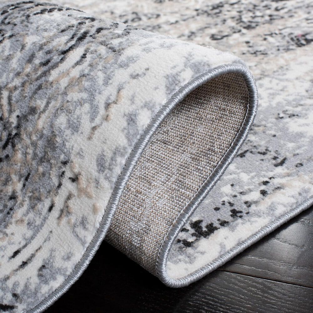 Safavieh Lagoon 2&#39; x 8&#39; Ivory and Gray Runner, , large