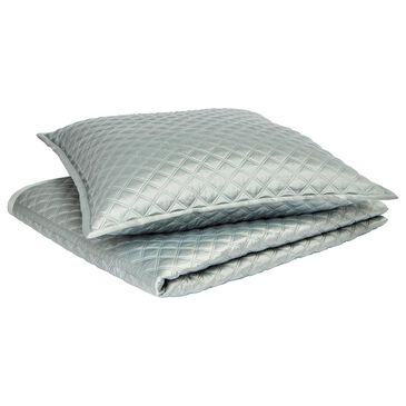 Ann Gish Art Of Home 3-Piece Queen Double Diamond Coverlet Set In Seablue, , large