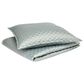 Ann Gish Art Of Home 3-Piece Queen Double Diamond Coverlet Set In Seablue, , large