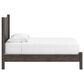 Ashley Pamytta 4-Piece Twin Panel Platform Bedroom Set in Rich Brown, , large