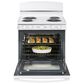 GE Appliances 30" Free-Standing Electric Range with Coil Top in White, , large