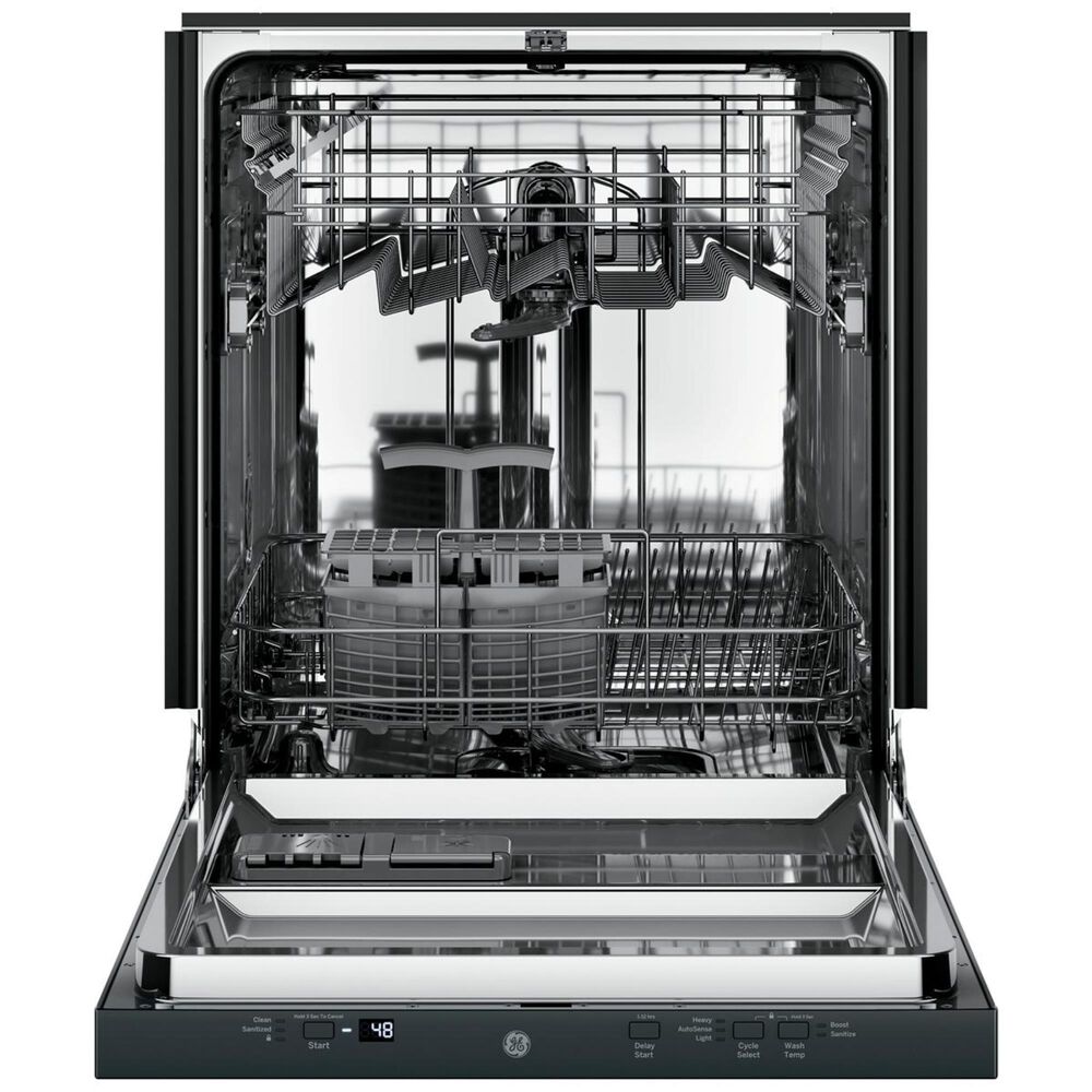 GE Appliances Built-In Dishwasher Energy Star in Black, , large