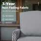 HOMLUX 27" Patio Single Chair in Dark Grey (Set of 2), , large