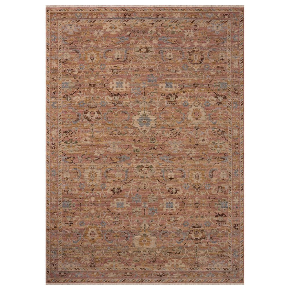 Loloi Reign Pink and Multicolor 2" x 2"10" Area Rug, , large