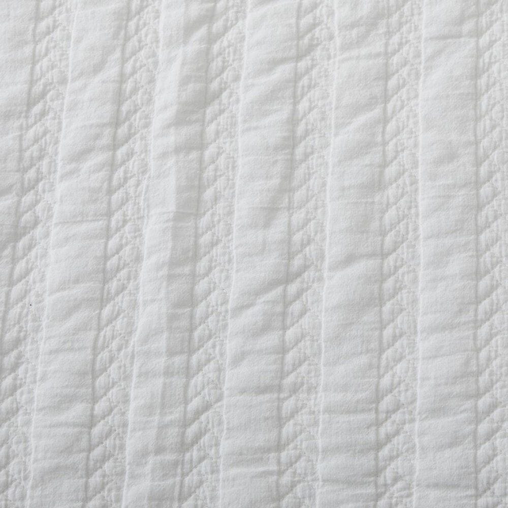 Levtex Wilhemina 3-Piece King/California King Quilt Set in White, , large