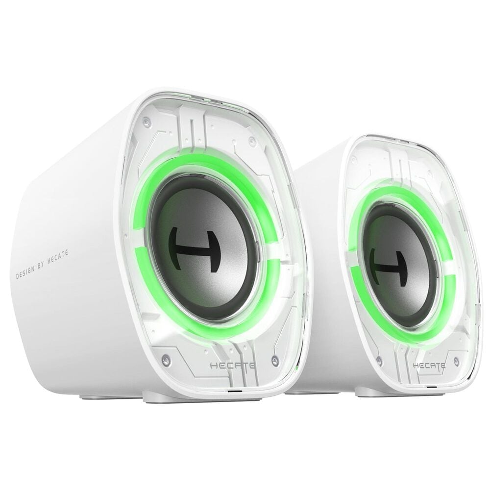 Edifier G1000 II Bluetooth Gaming Speaker System with RGB Lighting Effects in White, , large