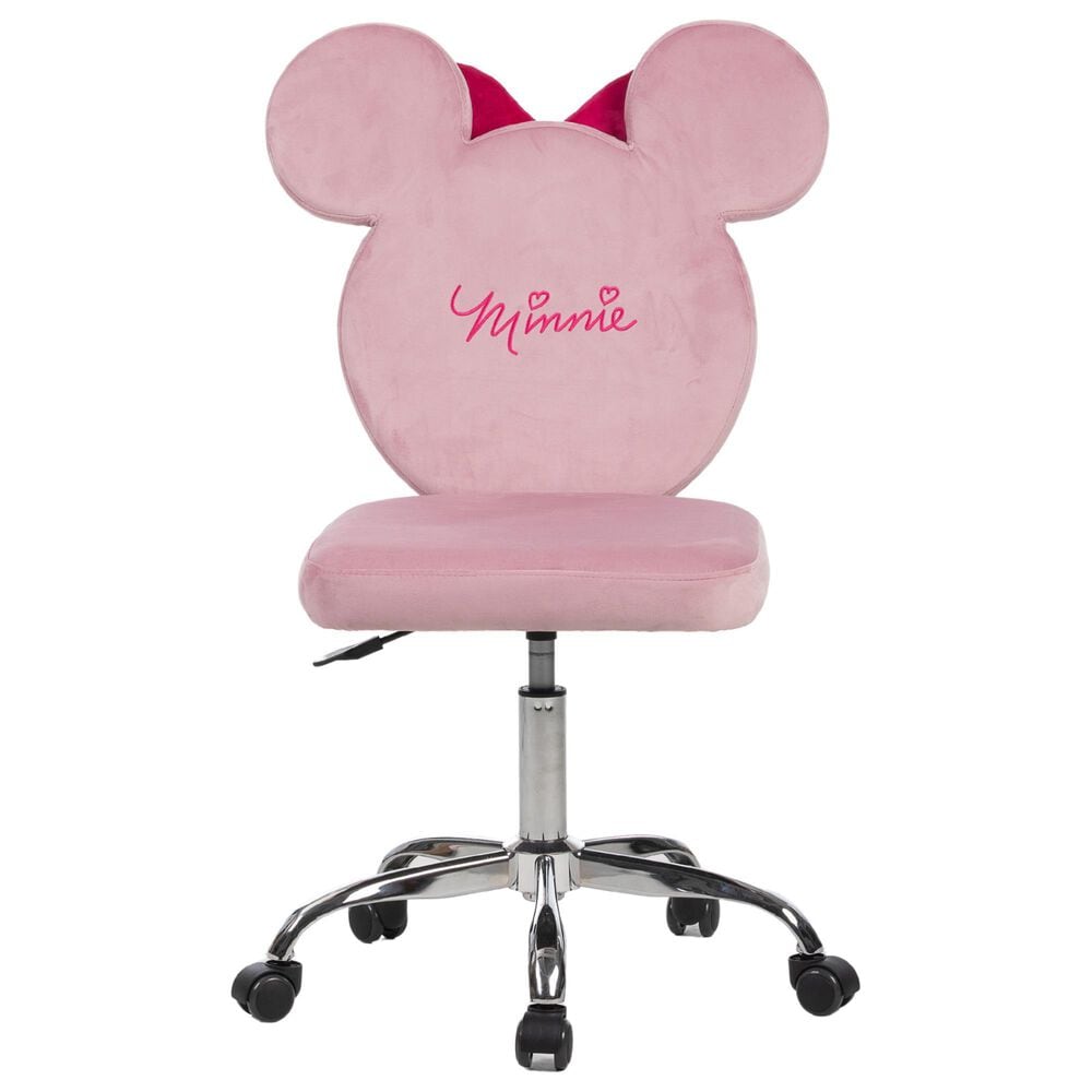 Impressions Vanity Minnie Mouse Swivel Vanity Chair in Pink, , large