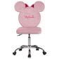 Impressions Vanity Minnie Mouse Swivel Vanity Chair in Pink, , large