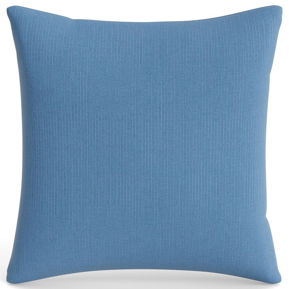 Ann Gish Lamina 22" x 22" Square Throw Pillow in Blue, , large