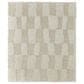 Feizy Ashby Geometric 2"6" x 10" Ivory and Beige Runner, , large