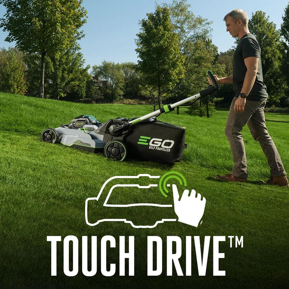 EGO Power+ 21&quot; Select Cut Self Propelled Lawn Mower with POWER+ 5.0 Amp Hour Battery with Fuel Gauge, , large