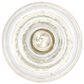 Golden Lighting Keating 1-Light Pendant with Hammered Water Shade in Antique Ivory, , large