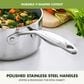 Green Pan Valencia Pro 1.6-Quart Sauce Pan with Lid in Stainless Steel, , large