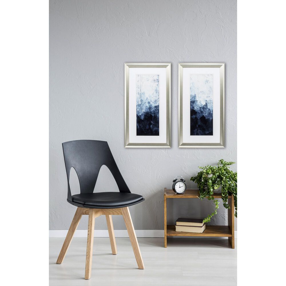 Propac &quot;Blue Stroke Abstract&quot; Wall Art in Blue &#40;Set of 2&#41;, , large