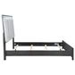 New Heritage Design Odessa 4-Piece Queen Bedroom Set in Charcoal and Silver, , large