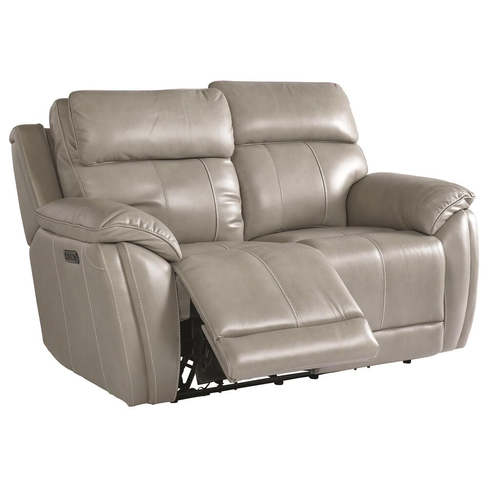 Bassett Levitate Power Reclining Loveseat in Nickel, , large