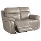 Bassett Levitate Power Reclining Loveseat in Nickel, , large