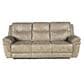 Crystal City Isabella Manual Reclining Sofa in Sand, , large