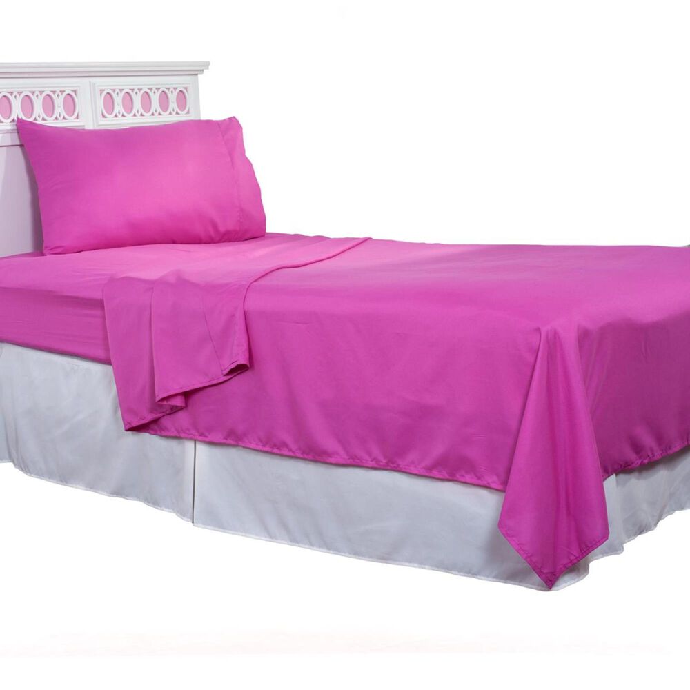 Timberlake 3 Piece Twin Sheet Set in Pink, , large