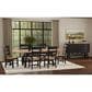 Hawthorne Furniture Hendricks Server in Rustic Wheat and Raven Black, , large